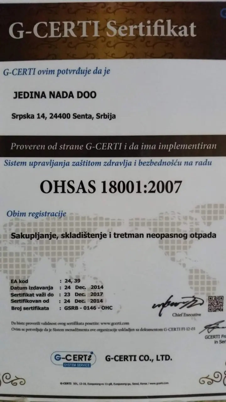 Jedina Nada DOO reciklaža, fotografija 19